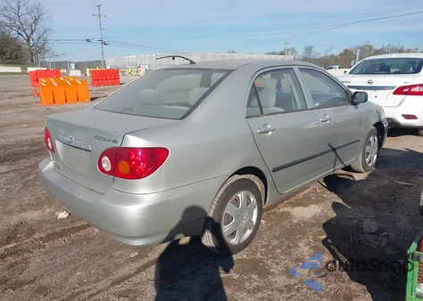 2004 Toyota Corolla Ce из США, поврежденный, VIN 2T1BR32E94C181362